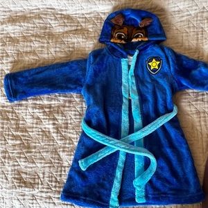 Paw Patrol Bathrobe size 4T NWT